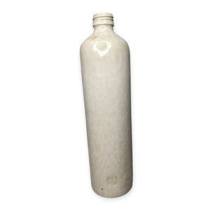 Vintage Jim Beam Off White Pottery Container